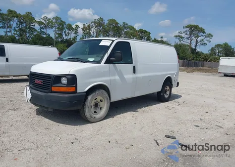 2012 GMC Savana 2500 Work Van z USA, uszkodzony, nr VIN 1GTW7FCA5C1190843